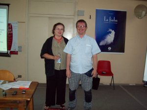 Prof.ssa Boschi Giulia e M° Malnati Pietro (Varese, maggio 2011)