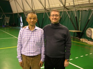 Prof. Wang Zhi Xiang e M° Malnati Pietro (Castronno, novembre 2010)