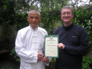 Prof. Wang Zhi Xiang e M° Malnati Pietro (Milano, aprile 2011)